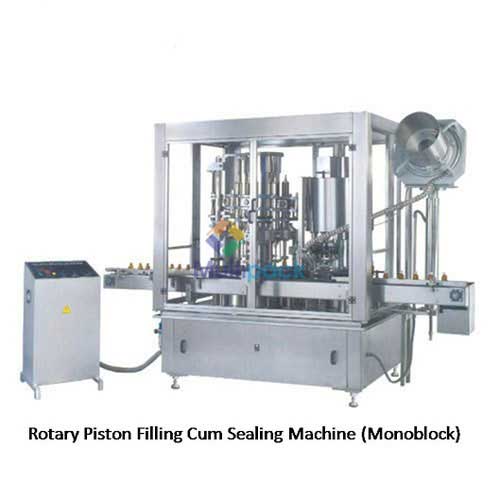 Automatic Rotary Piston Filling Cum Ropp Sealing Machine